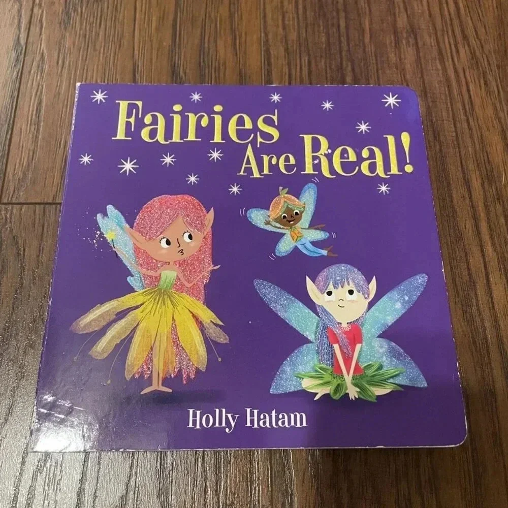 Fairies Are Real Board Book, Toddler Girl Baby Girl